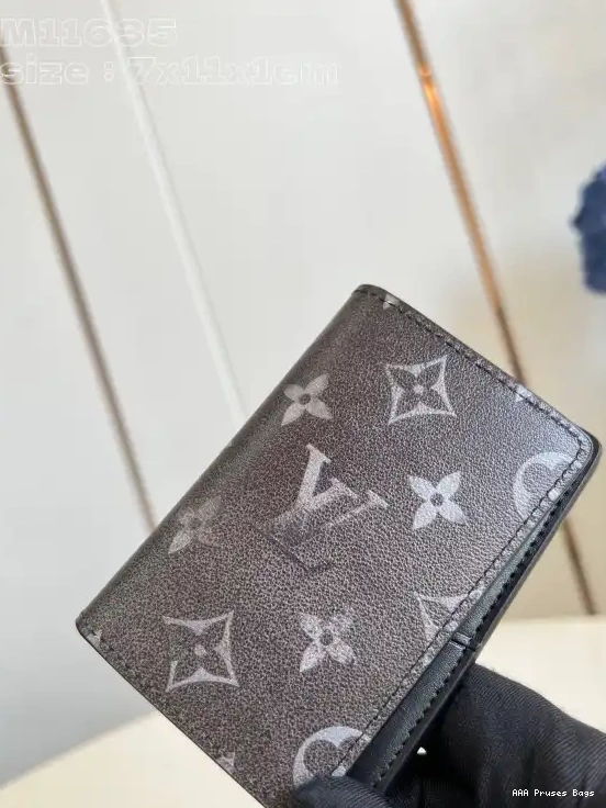 AAA Pruses Bags Pocket LOUIS cm VUITTON Organizer-7.5*11.1*1 0603